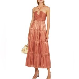 o.p.t East Dress in Cowboy Copper With Pockets